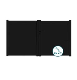 Portail en kit alu battant ISY