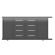 Lorient Aluminum Sliding Gate – 3.5m or 4m Opening, 1.7m Height – Gray