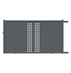 Biarritz Custom Aluminum Sliding Gate