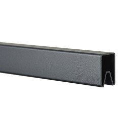 Finishing Profile for Flex Solid Aluminum Fence