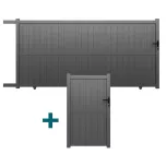 Sliding Gate and Pedestrian Gate Pack Nice