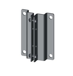 Tempo Surface-Mount Plate Kit for Notched or Clip Posts