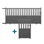 Valence Sliding Gate and Pedestrian Gate Pack