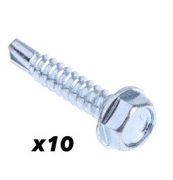Pack of 10 Self-Drilling Screws