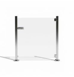 Portillon Verre Ht 1m15 - Passage 1m