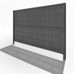 Pro Rigid Mesh Fence Kit with Privacy Slats (Ø 4/5mm)