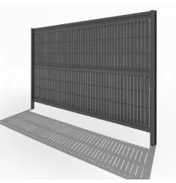 Pro Rigid Mesh Fence Kit with Privacy Slats (Ø 4/5mm)
