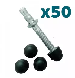 Pack of 50 Bolt Caps