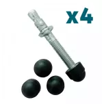 Set of 4 Caps for Fence Studs
