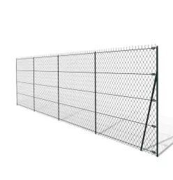 Simple Twist Chain Link Fence Kit - 2.7mm - Height 1.2m