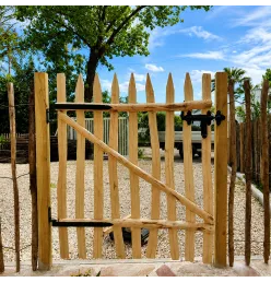 Hazel Wood Garden Gate by...