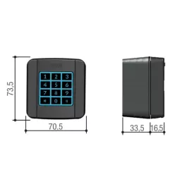 CAME Digital Keypad Gate...