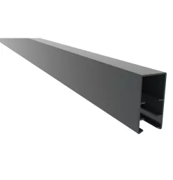 Straight-Edge Composite Fence Board Finishing Cap