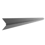 Reinforcement Profile for Straight Composite Fence Slat