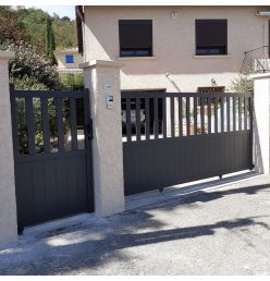 Pack portail coulissant +...