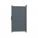 Bordeaux Aluminum Garden Gate 1m Passage x 1.7m Height - Gray