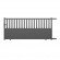 Valence Aluminum Sliding Gate 3.5m or 4m Opening - 1.6m Height - Gray