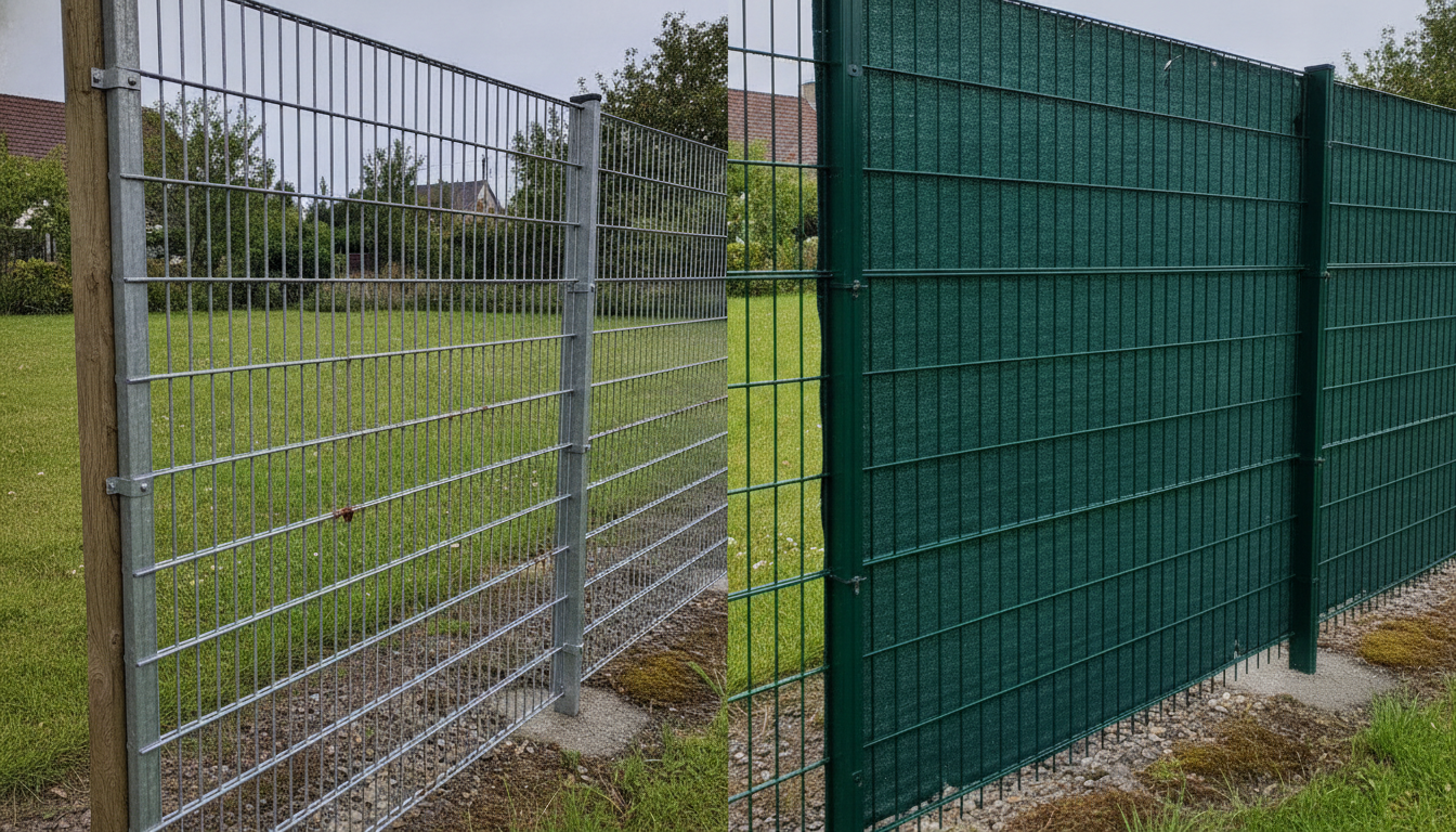 Galvanized or Plastic-Coated Rigid Fencing: What are the Durability Differences?
